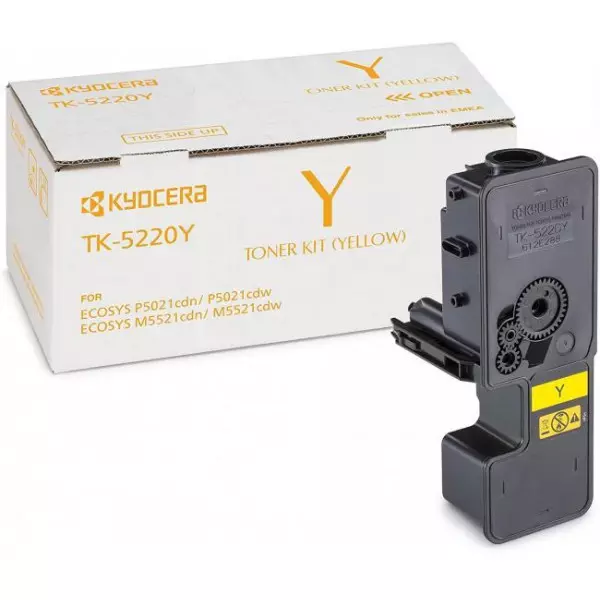 Toner Kyocera TK-5220Y pre Ecosys P5021cdn/P5021cdw/M5521cdn/M5521cdw yellow (1.200 str.)