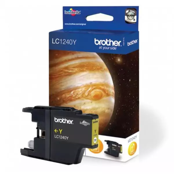 Atramentová náplň Brother LC-1240 pre DCP-J925DW/ MFC-J6510DW/J6910DW yellow (600 str.)