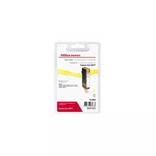 Alternatívny atrament Ecodata CLI-521 yellow 13 ml