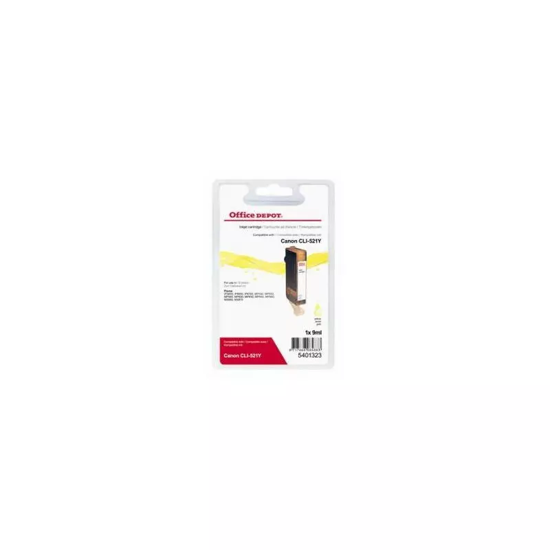 Alternatívny atrament Ecodata CLI-521 yellow 13 ml Alternatívny atrament Ecodata CLI-521 yellow 13 ml