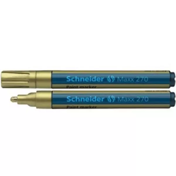 Lakový popisovač Schneider 270 zlatý