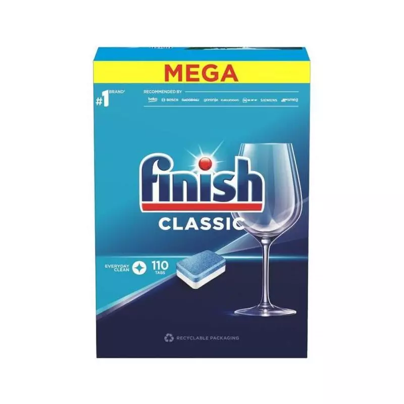 Finish tablety do umývačky riadu Classic (110 ks) Regular Finish tablety do umývačky riadu Classic (110 ks) Regular