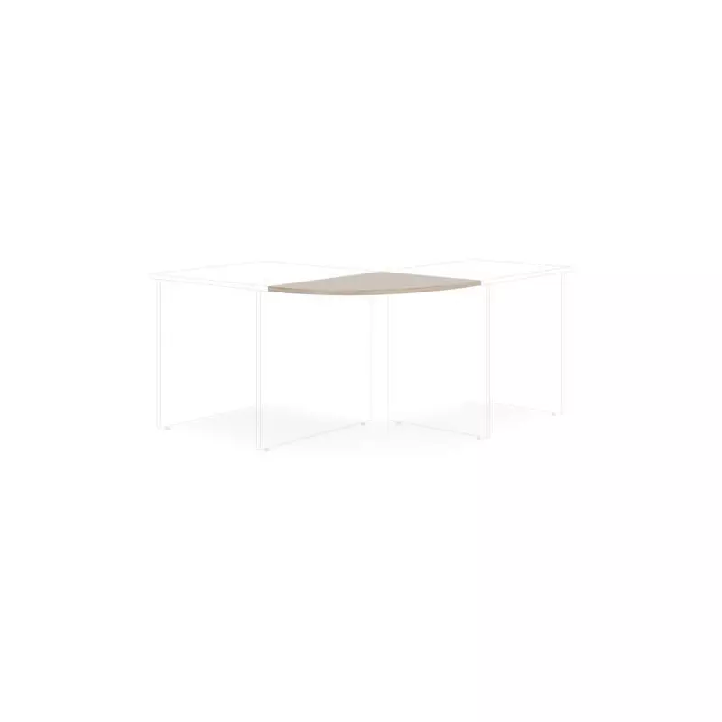 Doplnkový stôl bez nohy BASIC, 80x2,2x60cm, dub Sonoma Doplnkový stôl bez nohy BASIC, 80x2,2x60cm, dub Sonoma