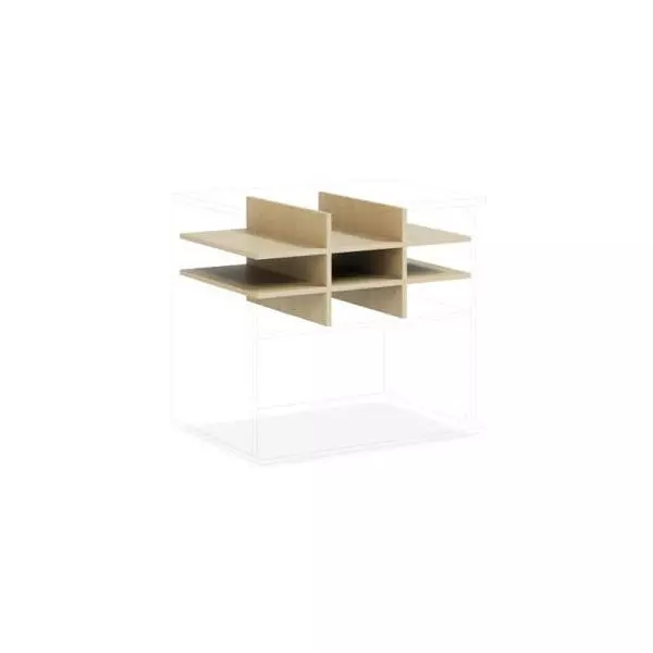 Priehradka do niky BASIC, 77x34x52cm, breza