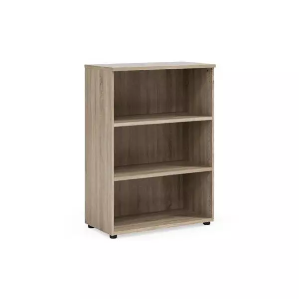 Policová skriňa BASIC, otvorená, 80x40x111,7cm, dub Sonoma