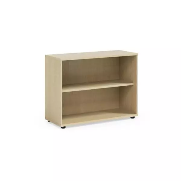 Policová skriňa BASIC, otvorená 100x40x75,3cmm, breza