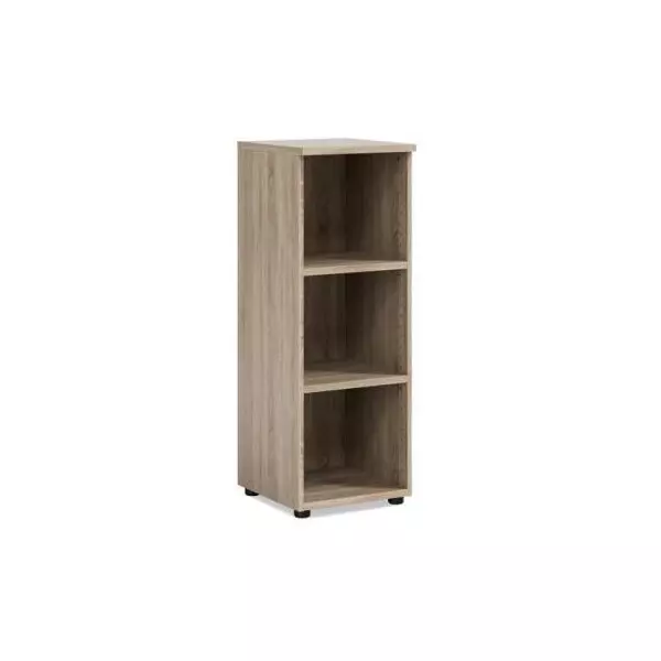 Policová skriňa BASIC, otvorená, 40x40x111,7cm, dub Sonoma