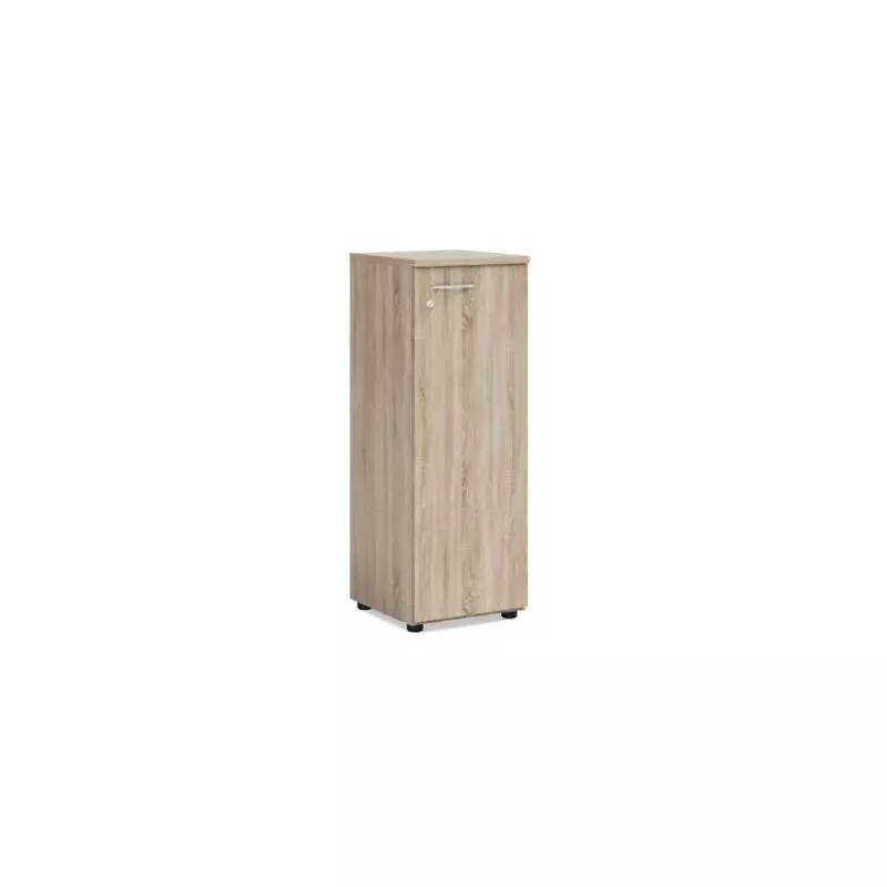 Policová skriňa BASIC, pravé dvere so zámkom, 40x40x111,7cm, dub Sonoma Policová skriňa BASIC, pravé dvere so zámkom, 40x40x111,7cm, dub Sonoma