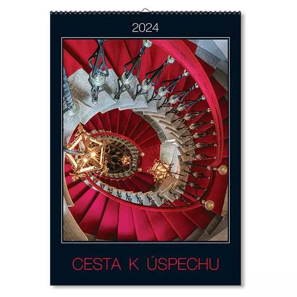 Nástenný kalendár Cesta k úspechu 2024