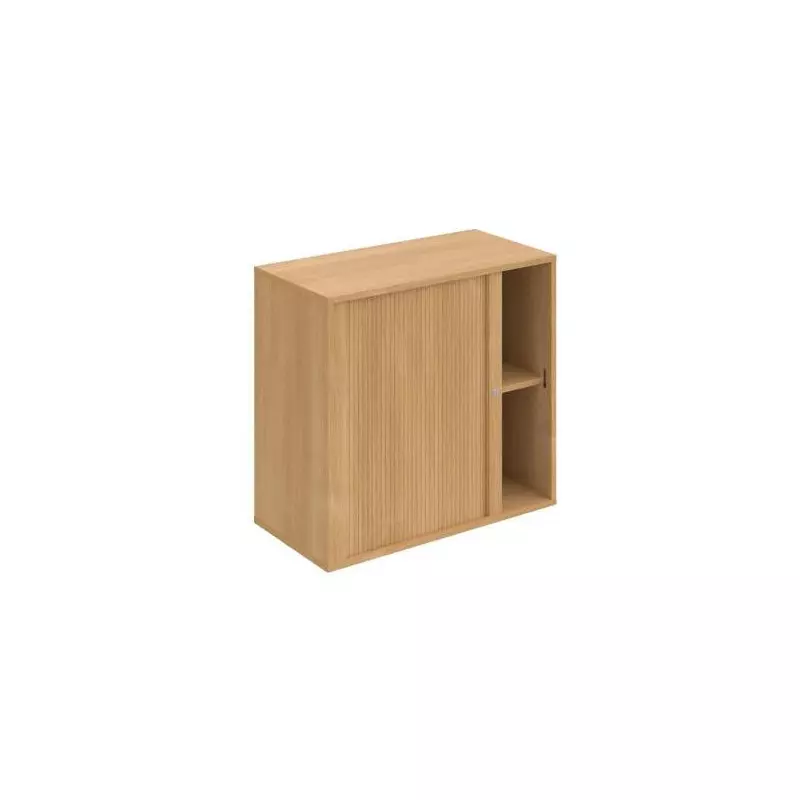 Policová skriňa Drive, zámok, 80x74x40 cm, dub/dub Policová skriňa Drive, zámok, 80x74x40 cm, dub/dub