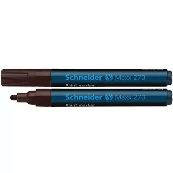Lakový popisovač Schneider 270 hnedý