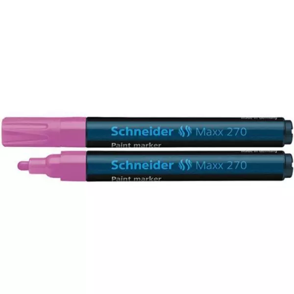 Lakový popisovač Schneider 270 ružový