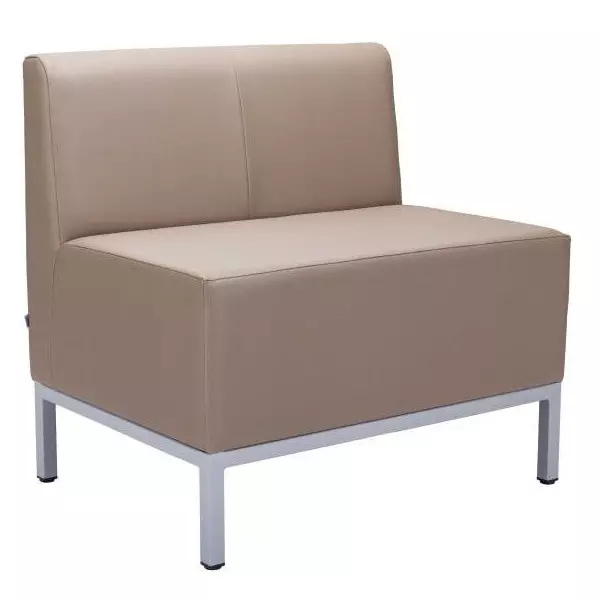 Jednkreslo Steve, celočalúnené, š. 80 cm, zdravotnícka ekokoža 096