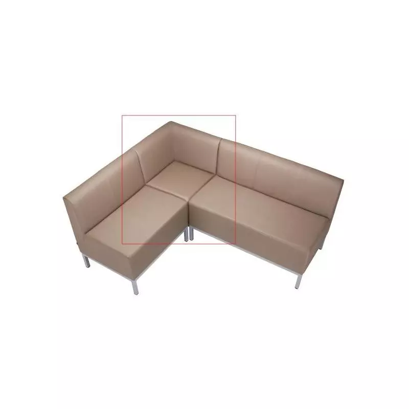 Rohový diel Steve, celočalúnené, š. 80 cm, zdravotnícka ekokoža 096 Rohový diel Steve, celočalúnené, š. 80 cm, zdravotnícka ekokoža 096