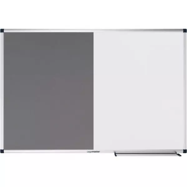 Tabuľa kombinovaná UNITE 60x90 cm, šedá