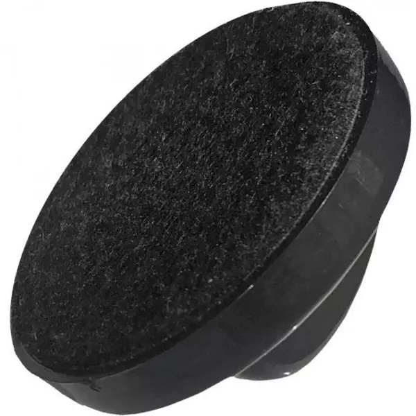 Mini stierka magnetická s držiakom na popisovač, čierna