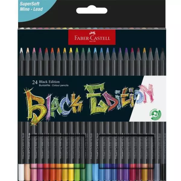 Frabičky Faber Castell Black Edition 24ks