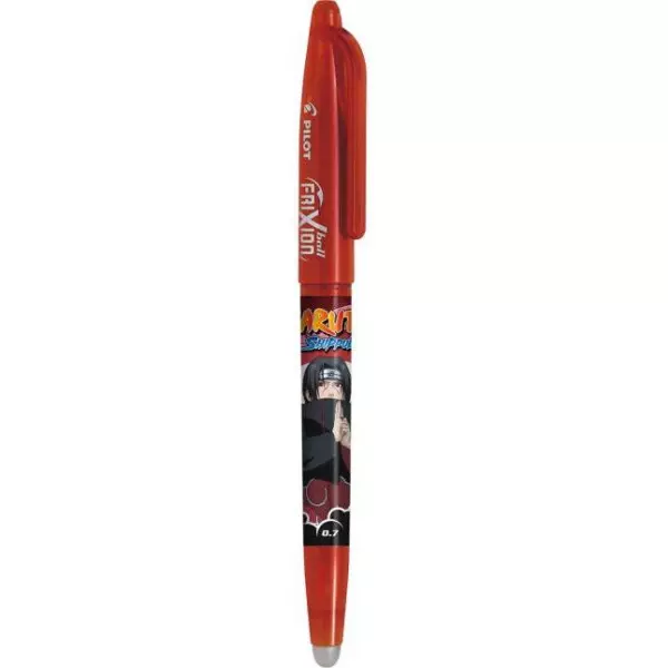 Roller gumovací PILOT Frixion Ball 0,7mm Naruto červený