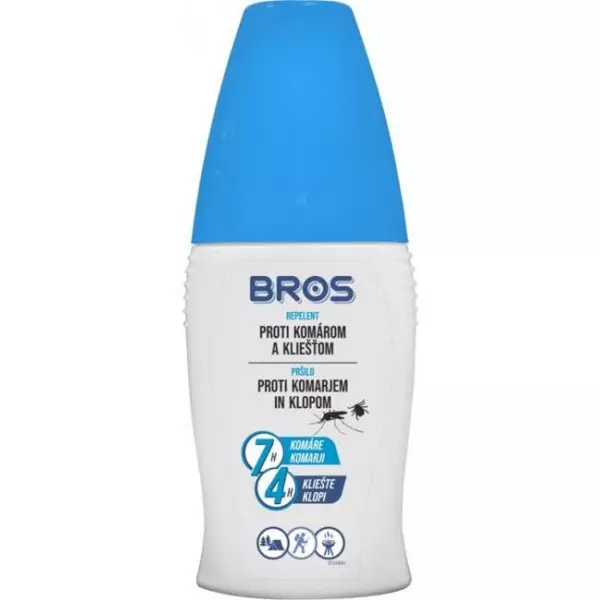 BROS sprej proti kliešťom a komárom 50 ml