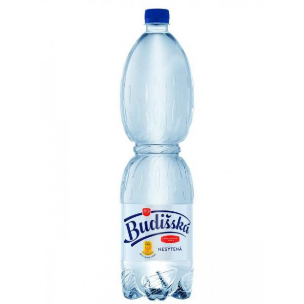 Pramenitá voda Budišská nesýtená 12 x 0,5 ℓ