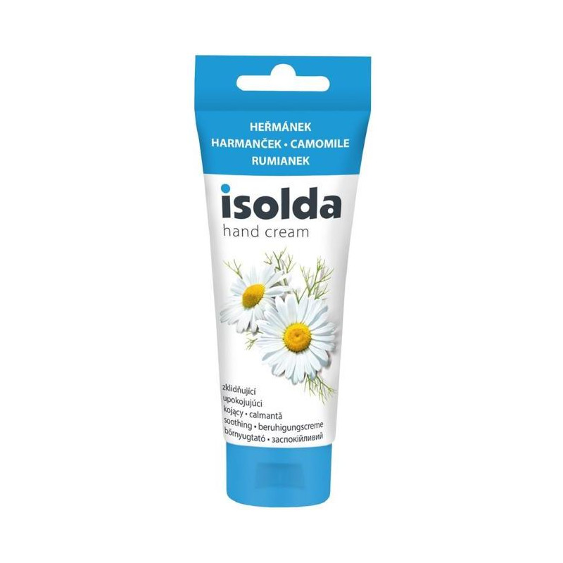 Isolda krém na ruky 100 ml hojivý kamilka s arganovým olejom Isolda krém na ruky 100 ml hojivý kamilka s arganovým olejom
