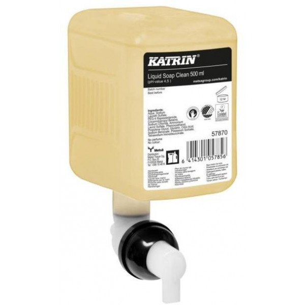 Tekuté mydlo KATRIN Clean 500 ml
