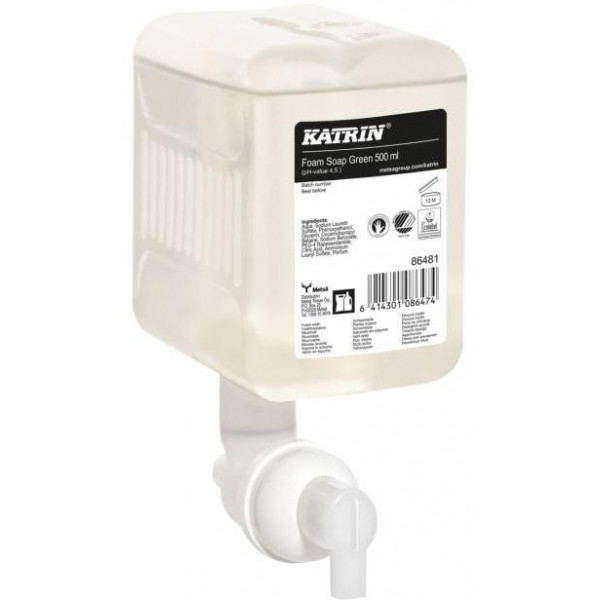 Penové mydlo KATRIN Green 500 ml