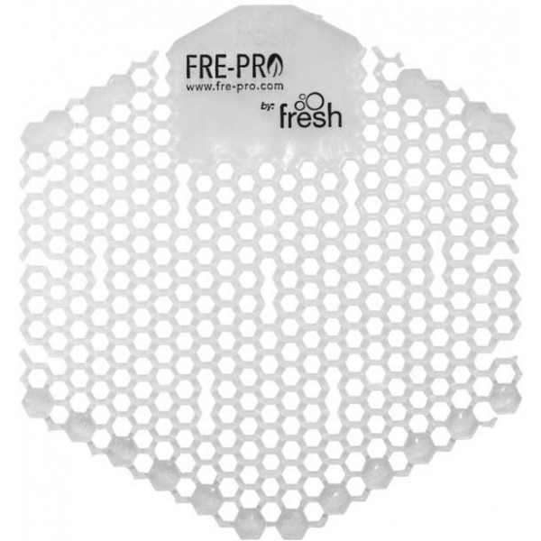 Pisoárové sitko Fre-Pro WAVE 3D - zimolez (biele)1 ks
