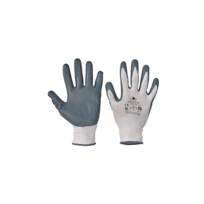 Rukavice nylon nitril BABBLER LIGHT HS-04-001, veľ. 6/XS Rukavice nylon nitril BABBLER LIGHT HS-04-001, veľ. 6/XS