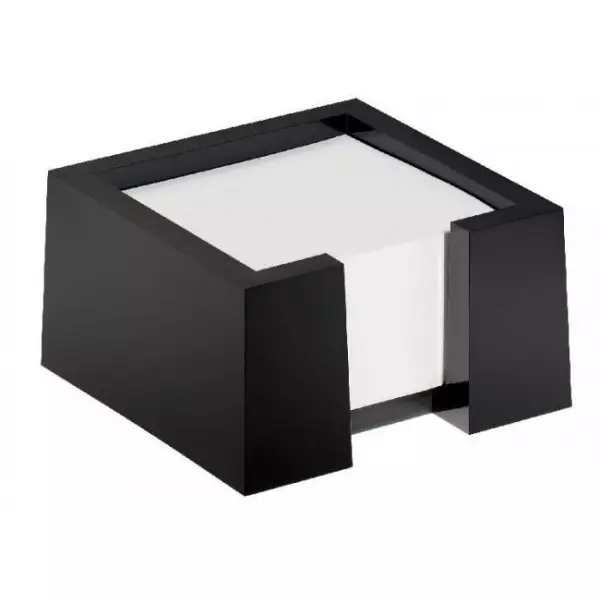 Stojan na poznámkový blok CUBO čierny