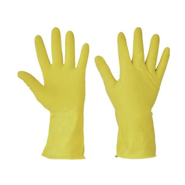 Rukavice latexové STARLING, žlté, veľ. 9/L