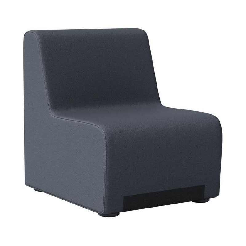 Kreslo Rubico100 bez podrúčiek, 61 x76x76cm, látka BN6 sivá Kreslo Rubico100 bez podrúčiek, 61 x76x76cm, látka BN6 sivá
