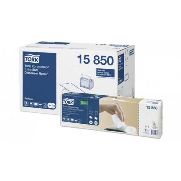 Papierové servítky Interfold Tork Premium 2-vrstv. N4 (8000ks)