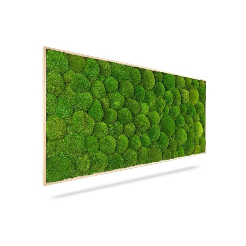 Machový obraz LIGHT, 120x80cm, drevený svetlohnedý rám Machový obraz LIGHT, 120x80cm, drevený svetlohnedý rám