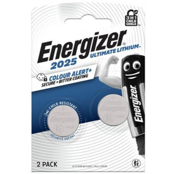 Batéria Energizer CR2025 Color Alert gombíková 2ks