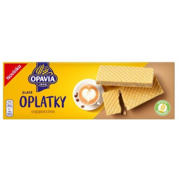 Zlaté oblátky cappucino 146g