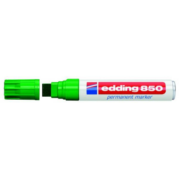 Permanentný popisovač edding 850 zelený