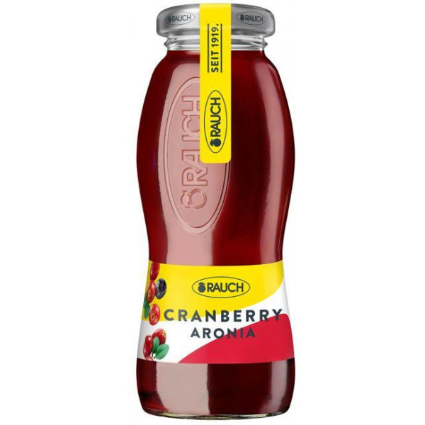 Džús RAUCH Brusnica 24 x 0,2l ℓ NEVRATNÉ SKLO