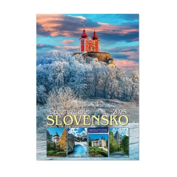 Nástenný kalendár Spoznávame Slovensko 2025