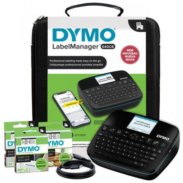 Dymo LM 640 tlačiareň štítkov kufríková sada