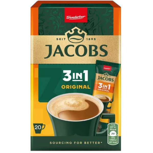 Káva JACOBS 3in1 252g box