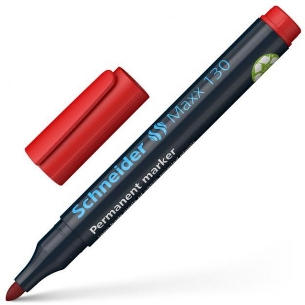 Permanentný popisovač Schneider Maxx 130 červený
