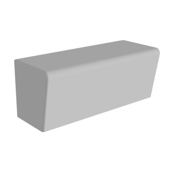 Čalúnená sedačka CUBE CHAT SOFA veľká, 122x50x50 cm, basic