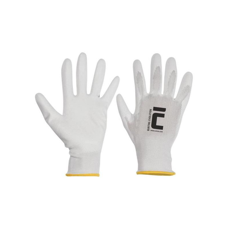 Rukavice pracovné Bunting Evolution biele, veľ. 10/XL Rukavice pracovné Bunting Evolution biele, veľ. 10/XL