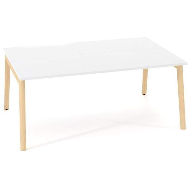 Pracovné stoly Bench ALFA ROOT 180x160cm, biely