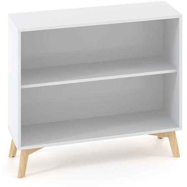 Policová skriňa ALFA ROOT nika, 1 polica, 100x45x88,7cm, biela