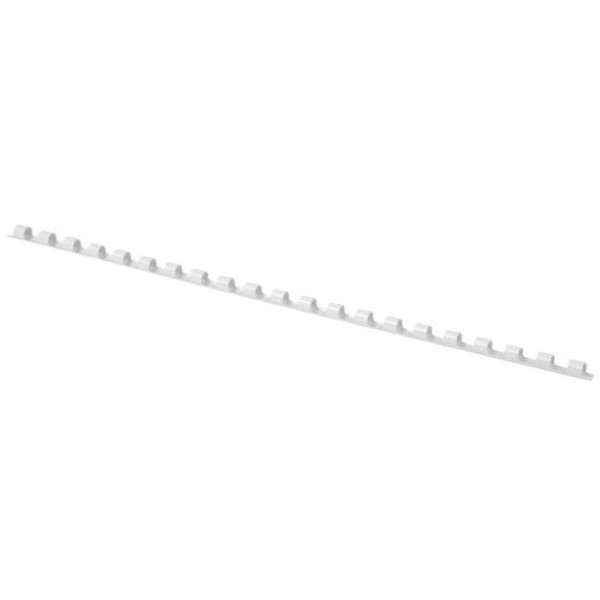 Plastové hrebene Q-CONNECT 6mm biele