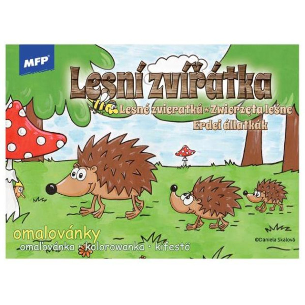 Maľovanka A5 Lesné zvieratká