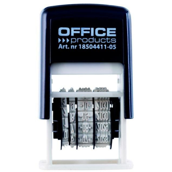 Pečiatka Office products Dátumovka samofarbiaca digitálna čierna