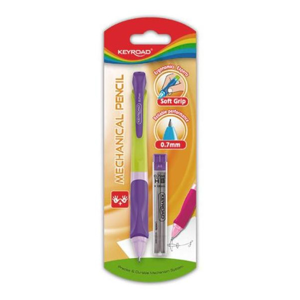 Mikroceruzka KEYROAD SMOOZZY Writer 0,7 blister mix farieb